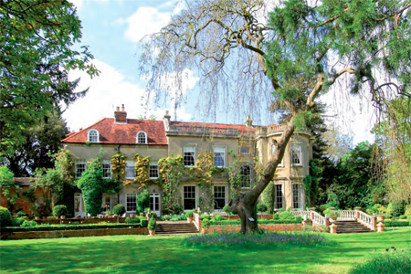 The UK mansion purchased for $13.5 million.